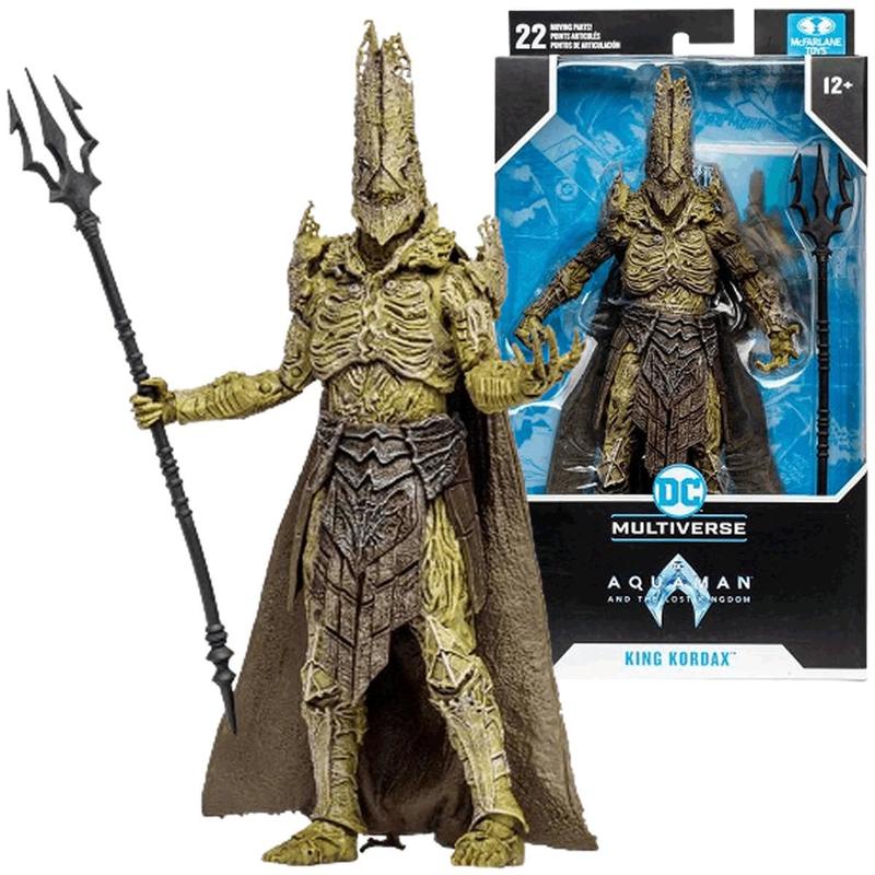 Boneco King Kordax Aquaman 2 McFarlane DC Multiverse - Candide